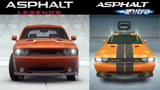 Asphalt 9 vs Asphalt Nitro - Graphics Comparison