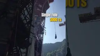 5 adventure activities in 5500 rupees. #mussoorie #rishikesh #bunjeejumping #adventure #viralvideo