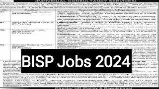 BISP jobs 2024 || latest Jobs 2024 in Pakistan || benazir income support new jobs 2024 in Pakistan