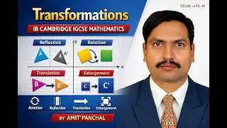 Transformations IB Cambridge IGCSE maths chris pearce mathkingmaker live