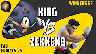 FABF5 Singles: SSB Wii U - WSF - King vs ZekkenB