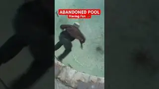 Empty Pool Skating Abandoned Motel #poolskating #poolskateboarding #skateboarding #gotpools