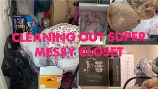 DECLUTTER CLOSET WITH ME 2020 | TIMELAPSE