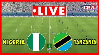 🔴 Nigeria vs Tanzania LIVE | Africa Cup of Nations 2025 | Full Match Simulation