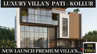 New Launch Ultra Luxury Villa project near Kollur Exit-2, PATI. Book now to Avail Launching offers