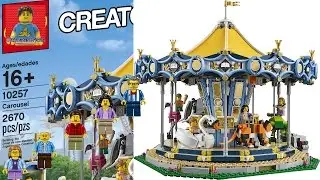 New 2017 Lego Carousel Set Images 10257