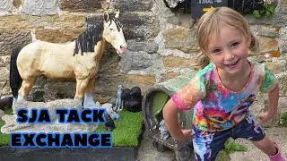 SJA Tack Exchange - A quick visit - Equestrian Vlog | Pony Fun