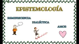 EPISTEMOLOGÍA de Platón: {REMINISCENCIA} {DIALÉCTICA} {AMOR}