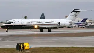 (4K) Laredo Airport: Classics on the Overcast!
