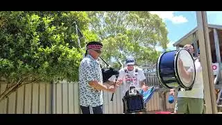 SCOTLAND THE BRAVE MEETS WALTZING MATILDA- FAMILY STYLE
