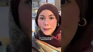 Combo l&egrave;vres parfait m&ecirc;me sous la neige ❄️ @Y_mzl #shorts #youtubeshorts #trending #viral #makeup