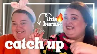 LET'S CATCH UP | grwm while i burn my eyes out! | 2024