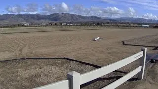 18 Nov. P-47 Flight 2 Left rudder/Up elevator! #takeoff #landing #rc