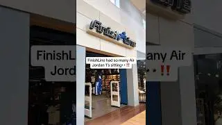 Do you shop at finishline still?👀 #shorts #fyp #retail #sneakers