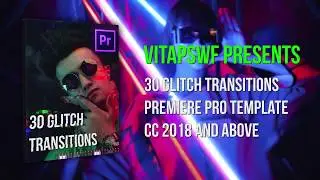 Premiere Pro Templates | 30 Glitch Transitions Premiere Free | Transitions | FREE MOTION Fx