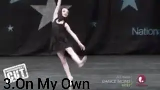 All of Sarah Hunt's Solos on Dance Moms Ranked 1-3