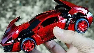 Lykan Hypersport Restoration Abandoned Model Car || Salt effect