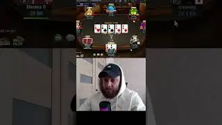 Как не нужно блефовать в покере! #poker #покер  #pokeronline #ggpoker #ggpokerok