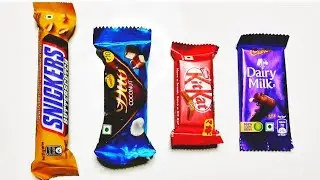 snickers vs duo coconut vs nestle kitkat vs cadbury dairy milk, ASMR..