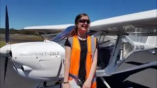 Gretta Kingston 1st SOLO, Wynyard Tasmania