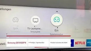 Samsung Q9F Spielemodus