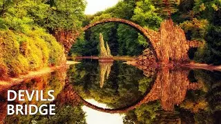 [4K🇩🇪] Walking Tour of Rakotzbr&uuml;cke &ndash; The Devil&rsquo;s Bridge in Germany | Must-See Hidden Gem!