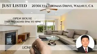 JUST LISTED |  20301 Via Thomas Drive, Walnut, CA 91789