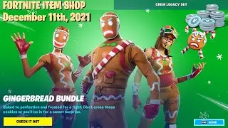 🌟Fortnite Item Shop - Dec 11th, 2021 | Gingerbread Raider, Merry Marauder, Gleam Team, Frolic🌟