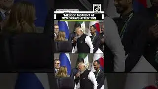 PM Modi-Italian PM Meloni&rsquo;s &lsquo;candid&rsquo; conversation at G20 draws attention