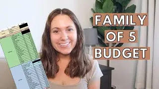 Family of 5 Budget | July 2025 Budget With Me