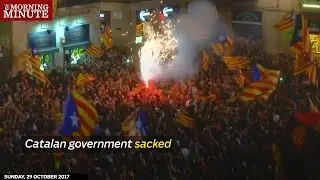 Catalan government sacked