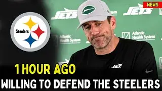 URGENT! GREAT NEWS! AARON RODGERS AT THE STEELERS! ART ROONEY HITS THE HAMMER! STEELERS NEWS
