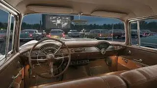 Drive-In Movie Theater Ambience | 5 Full Classic Movies
