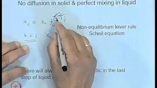 Mod-01 Lec-22 Solidification of Binary Alloys (Contd...4)