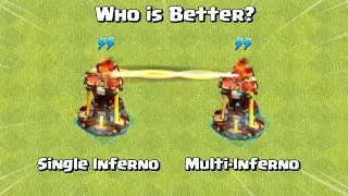 Supercharge! Single Inferno VS Multi Inferno Tower | Clash Of Clans
