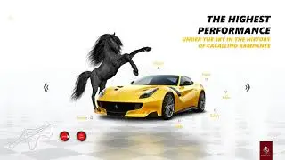 Ferrari Most interactive PowerPoint Presentation ever by INSCALE