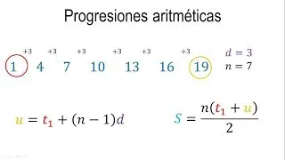 &iquest;Qu&eacute; es una progresi&oacute;n aritm&eacute;tica?