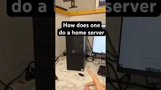 Делаем домашний сервер без опыта #tech #pc #homeserver #techtok #yaptech