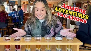 We went to Mammoth Lakes ⛰Here are our top choices in Village Brewery & Restaurants top foodie spots