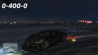BUGATTI Chiron 0-400-0 k/h en 24 seconds -world record @GTA5