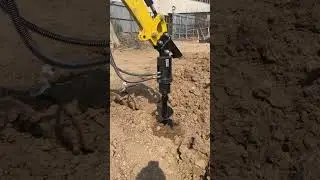 300mm Diameter Auger Drill with Hoses for 1Ton-1.5Ton Mini Excavator