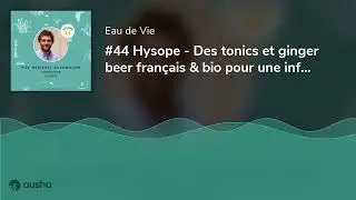 #44 Hysope - Des tonics et ginger beer français & bio pour une infinité de cocktails, avec Meriadec