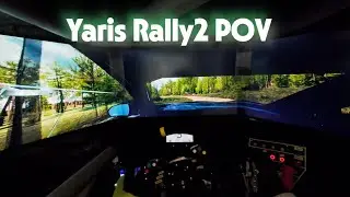 POV: Experience the Thrills of the Toyota Yaris Rally2!