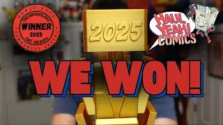 ГЛАВНЫЙ КОМИКС И ДВА ТРОФЕЯ! #comicbookcommunity #awards #community #comicbooks #haulvideo