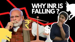 Why Rupee value is falling ? 💸| Rupee Value falling against dollar | Simply explained By Preksha N