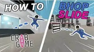 How To B-Hop & Super Slide In CRAB GAME! [Movement Guide]