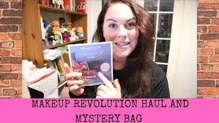MAKEUP REVOLUTION HAUL - FREE MYSTERY BAG WORTH &pound;40!!