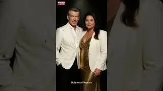 Pierce Brosnan & Keely Shaye Smith &mdash; Shining Under the Spotlight ✨🎬#shorts #hollywood #celebrity