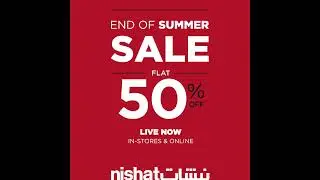 End of Summer Sale | Live Now #dubaionlineshop #fashion #nishatsummersale