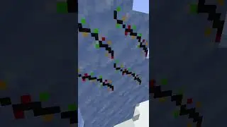 Swiateczne lampki w Modzie #shorts #minecraft #modmaking #christmas #creator  #adwent